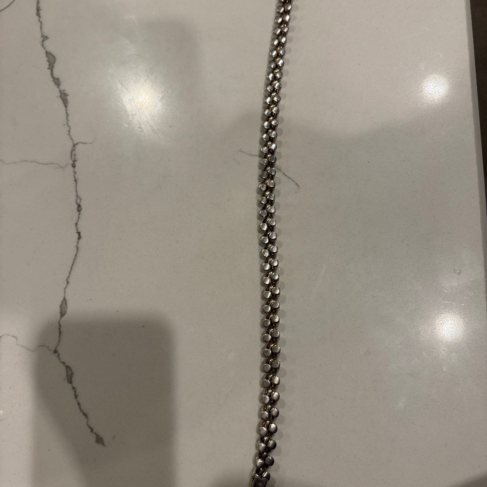Vintage Gucci necklace sterling silver